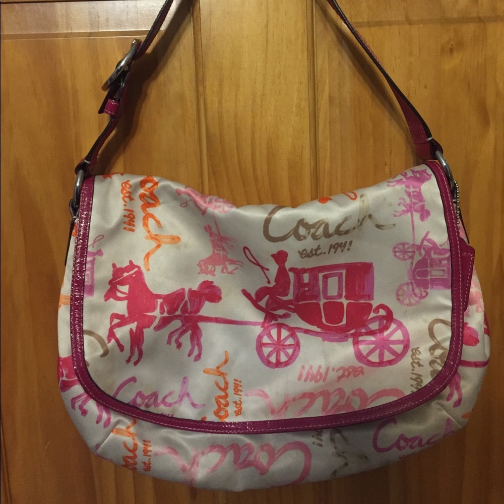 👛 Coach purse women bag tote fashion